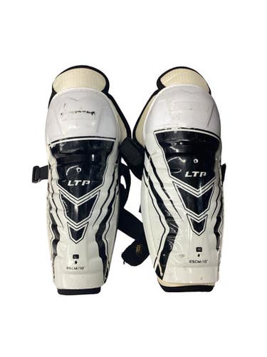 Used CCM LTP SHIN GUARDS Junior Shin Guards White 10" 11760-S000085588