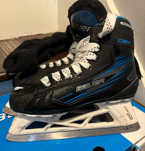 2024 Bauer GSX Hockey Goalie Skates Regular Width Size 4 (Used)