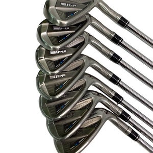 Used Taylormade SIM 2 MAX 5-AW Mens Iron Set RH 5I-GW/AW 11347-S000261348