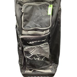 Used Miken MIKEN WHEELED BAG BB/SB Player Wheeled Bag Black 11347-S000261357