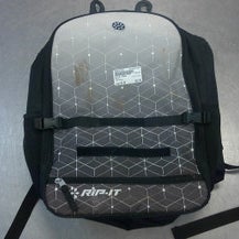 Used RIP-IT BACK PACK BB/SB Player Backpack Black 11339-S000197407