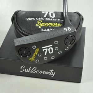 Sub 70 Sycamore 006 Blade 35" Putter RH Steel with Weight Kit and Cover # 207989