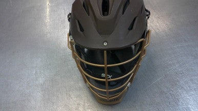 Used Schutt RIVAL Lacrosse Helmet Brown LG 11339-S000197366