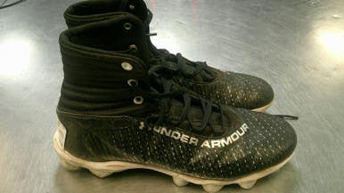 Used Under Armour Adult FB Cleats Black Senior 9 11868-S000066880