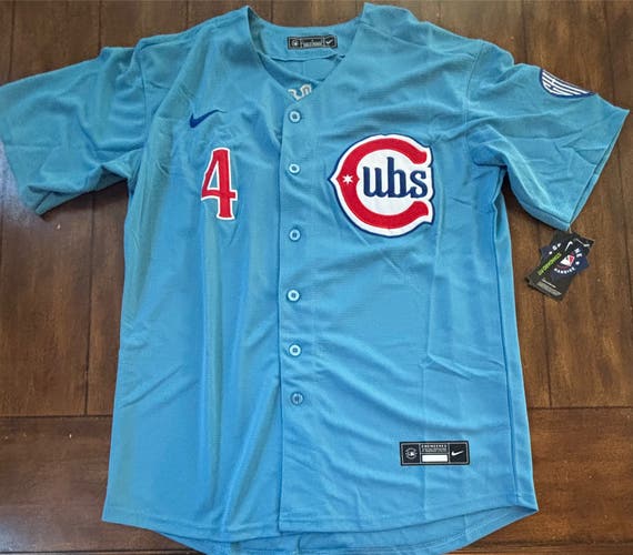 Chicago Cubs Pete Crow-Armstrong Blue Alternative Jersey Adult Large NWT