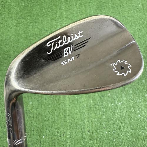Titleist Vokey SM7 Brused Steel F-Grind 50 08 Gap Wedge Left Handed 35.5