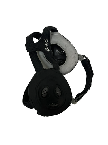 Used Asics UNRESTRAINED Wrestling Headgear Black 11692-S000144359