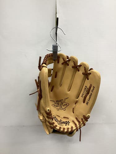 Used Rawlings SELECT PRO LITE BB/SB Glove RH Throw None 11 1/2" 11851-S000041564