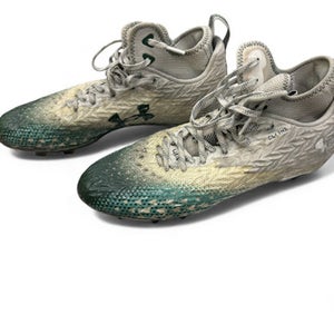 Used Under Armour LAX Cleats Mens Green Senior 12 11863-S000022609