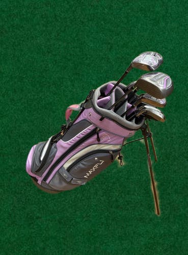 Maxfli Max Black WMN's Golf Set Full Set ,With Stand Bag , 12 Pcs