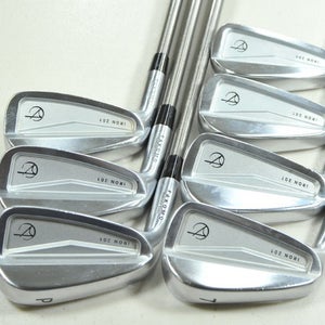 LEFT HANDED Takomo Iron 201 4-PW Iron Set SteelFiber 80g Regular Flex  #205278