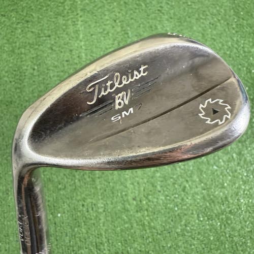 Titleist Vokey SM7 Brused Steel M-Grind 58 08 M Lob Wedge Left Handed 35