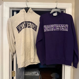 Purple Adult Unisex Medium Champion Sweatshirt (Used)