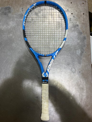 Used Babolat PURE DRIVE Adult Tennis Racquet Royal Blue 4 1/4" 11605-S000211471