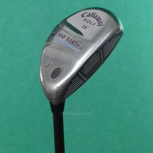 Lady Callaway Big Bertha Heavenwood 20 Hybrid 3H Iron Gems 55w Graphite Ladies