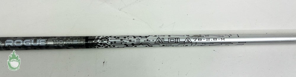 Used Aldila Rogue 110 MSI 70g Extra Stiff Flex Driver Shaft TMAG Tip 44.25"