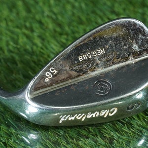 CLEVELAND TOUR ACTION REG. 588 56 SAND WEDGE "S" TRUE TEMPER STEEL RH ~ CHROME!