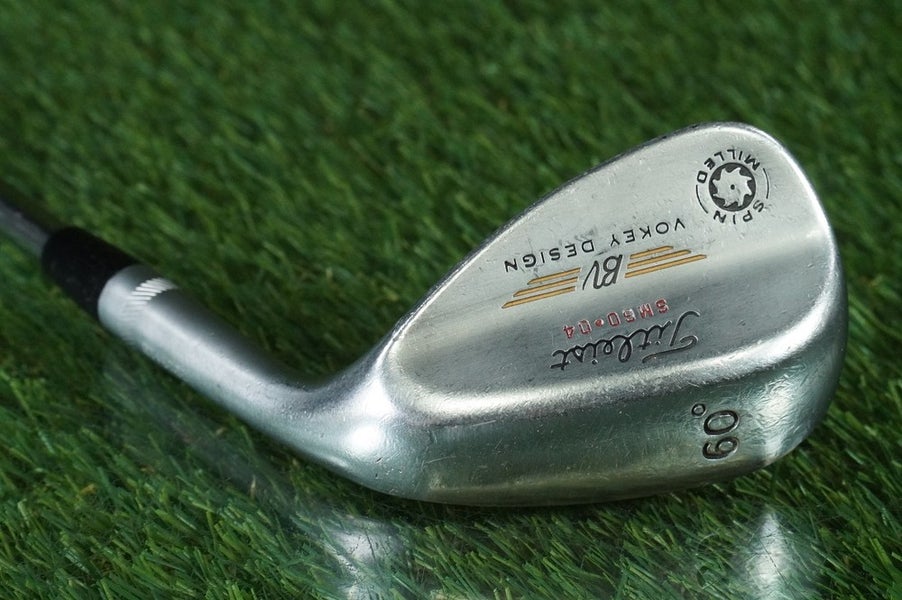 TITLEIST SM60 04 WEDGE LOB BV VOKEY SPIN MILLED STEEL SHAFT RIGHT RH ~ LOOK!!