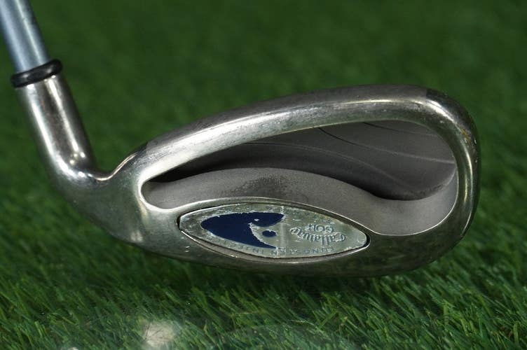 CALLAWAY HAWK EYE 9 IRON TITANIUM TUNGSTEN REGULAR FLEX GRAPHITE RH ~ LOOK!!