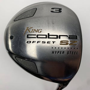 Cobra SZ Offset 3 Fairway Wood 15* Aldila HM Tour 50g Senior Graphite Mens RH