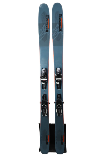 USED 2022 Salomon QST 98 Skis 176cm with Look NX 12 Bindings