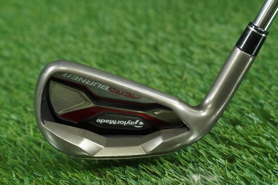 TAYLORMADE AEROBURNER 5 IRON REAX 88 STIFF FLEX STEEL SHAFT HIGH LAUNCH LEFT LH