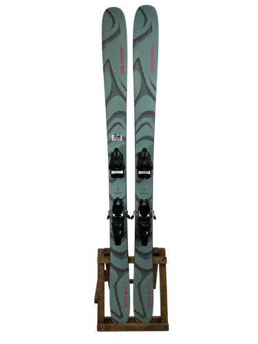 172cm Salomon QST100 Skis W/ Armada Bindings