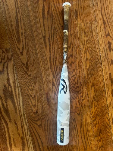 2025 Rawlings Icon Composite USSSA Certified Bat (-8) 22 oz 30" (Used)