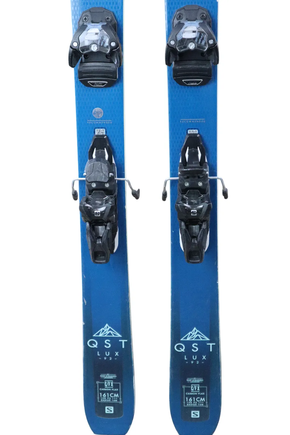 USED 2024 Salomon QST Lux 92 Skis 161cm with Tyrolia Attack 13