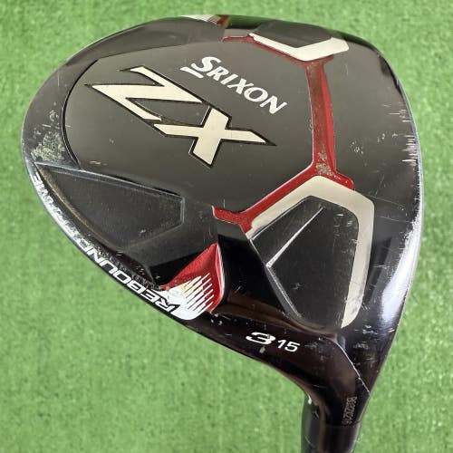 Srixon ZX 3 Wood 15 Stiff Flex Even Flow Riptide 6.0 60g Graphite 43.25