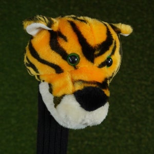TIGER CUB JUNIOR JR. KIDS DRIVER HEADCOVER SOCK ORANGE / BLACK / WHITE ~ LOOK!!
