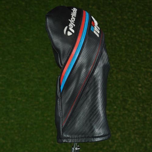 TAYLORMADE M4 FAIRWAY WOOD HEADCOVER BLACK / RED / BLUE CHANGEABLE #'S ~ LOOK!!