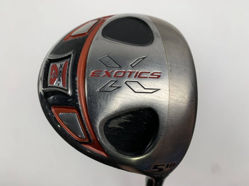 Tour Edge Exotics XCG4 5 Fairway Wood 18* Fujikura Motore Exotics 55g Ladies RH