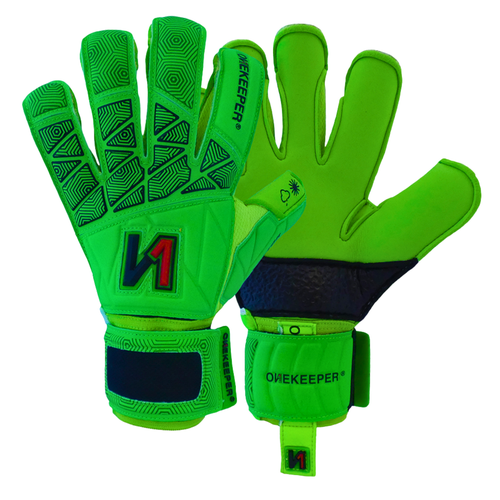 VECTOR Junior Green without Finger Protection - 3.5 mm Semi Professional Latex
