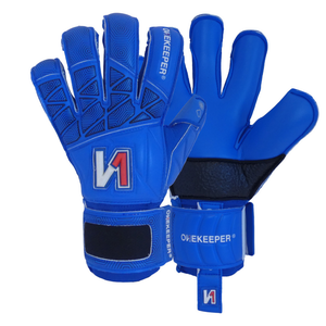 ONEKEEPER VECTOR Junior Blue without Finger Protection - 3.5 mm Semi Professional Latex