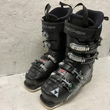 Used Fischer XTR RC ONE Mens DH Ski Boot Black 245 MP - M06.5 - W07.5 11855-S000196707