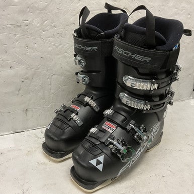 Used Fischer XTR RC ONE Mens DH Ski Boot Black 245 MP - M06.5 - W07.5 11855-S000196707