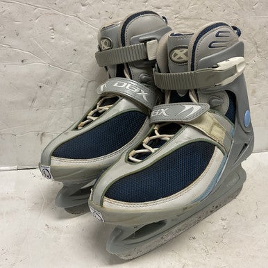 Used DBX Womens Softboot Skate Grey Senior 9 11855-S000196696