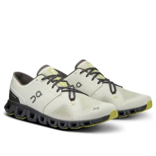 On Cloud X 3 60.97798 Sneakers Men's Ice Eclipse Athletic Running Shoes FL4668