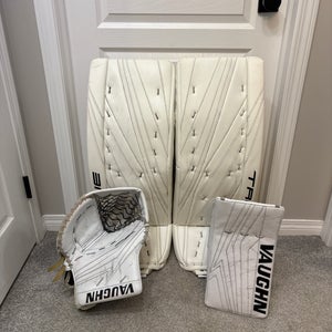 33" 2022 True L20.2 Goalie Leg Pads Pro Stock (Used)