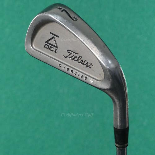 Titleist DCI Black Oversize+ Single 2 Iron Factory TriSpec Steel Stiff