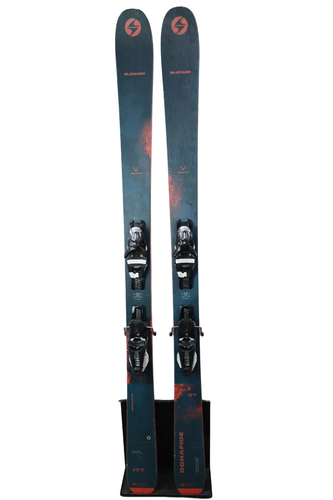 USED 2023 Blizzard Bonafide 97 Skis 177cm with Look NX 12 Bindings