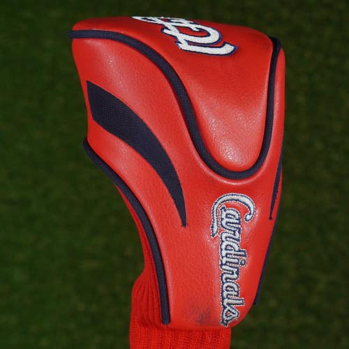 ST LOUIS CARDINALS X FAIRWAY WOOD HEADCOVER SOCK MLB BASEBALL RED / BLUE