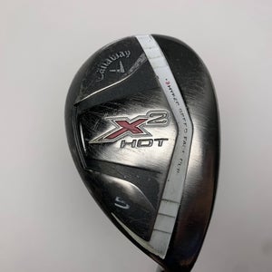 Callaway X2 Hot Womens 5 Hybrid 25* Ladies Graphite Womens RH Midsize Grip