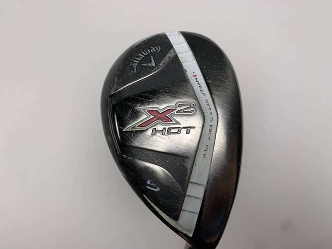 Callaway X2 Hot Womens 5 Hybrid 25* Ladies Graphite Womens RH Midsize Grip