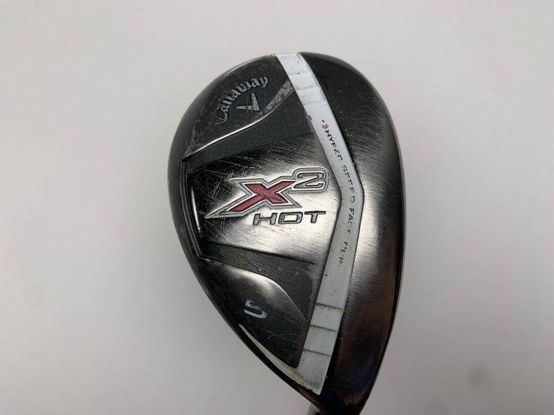 Callaway X2 Hot Womens 5 Hybrid 25* Ladies Graphite Womens RH Midsize Grip