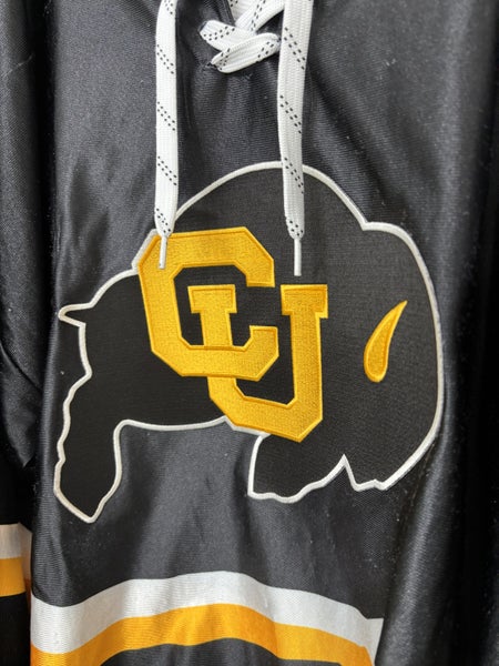 Vintage CU Buffaloes Hockey Jersey (XL) – Big, Bold, and Built for Overtime