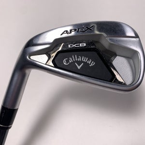 Callaway Apex DCB 21 Single 7 Iron UST Mamiya Recoil Dart F2 65g Senior LH
