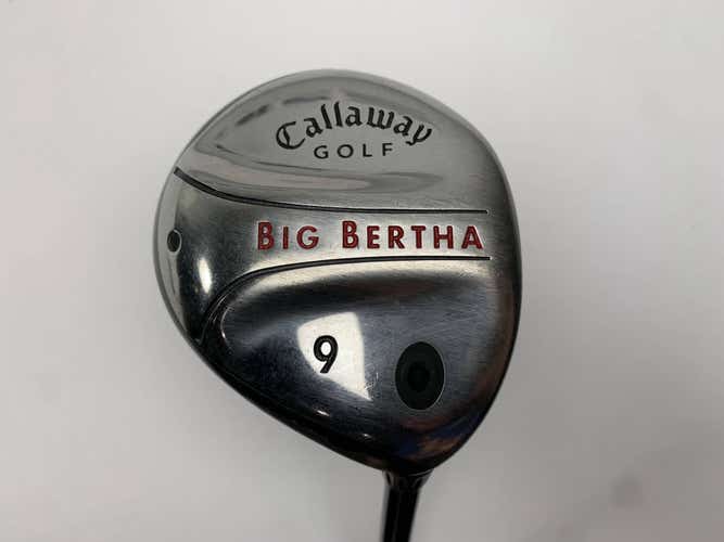 Callaway Big Bertha 2004 9 Fairway Wood 24* RCH 75w Senior Graphite Mens RH