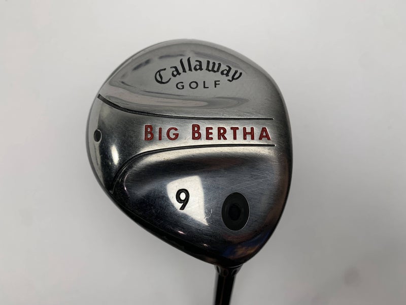 Callaway Big Bertha 2004 9 Fairway Wood 24* RCH 75w Senior Graphite Mens RH